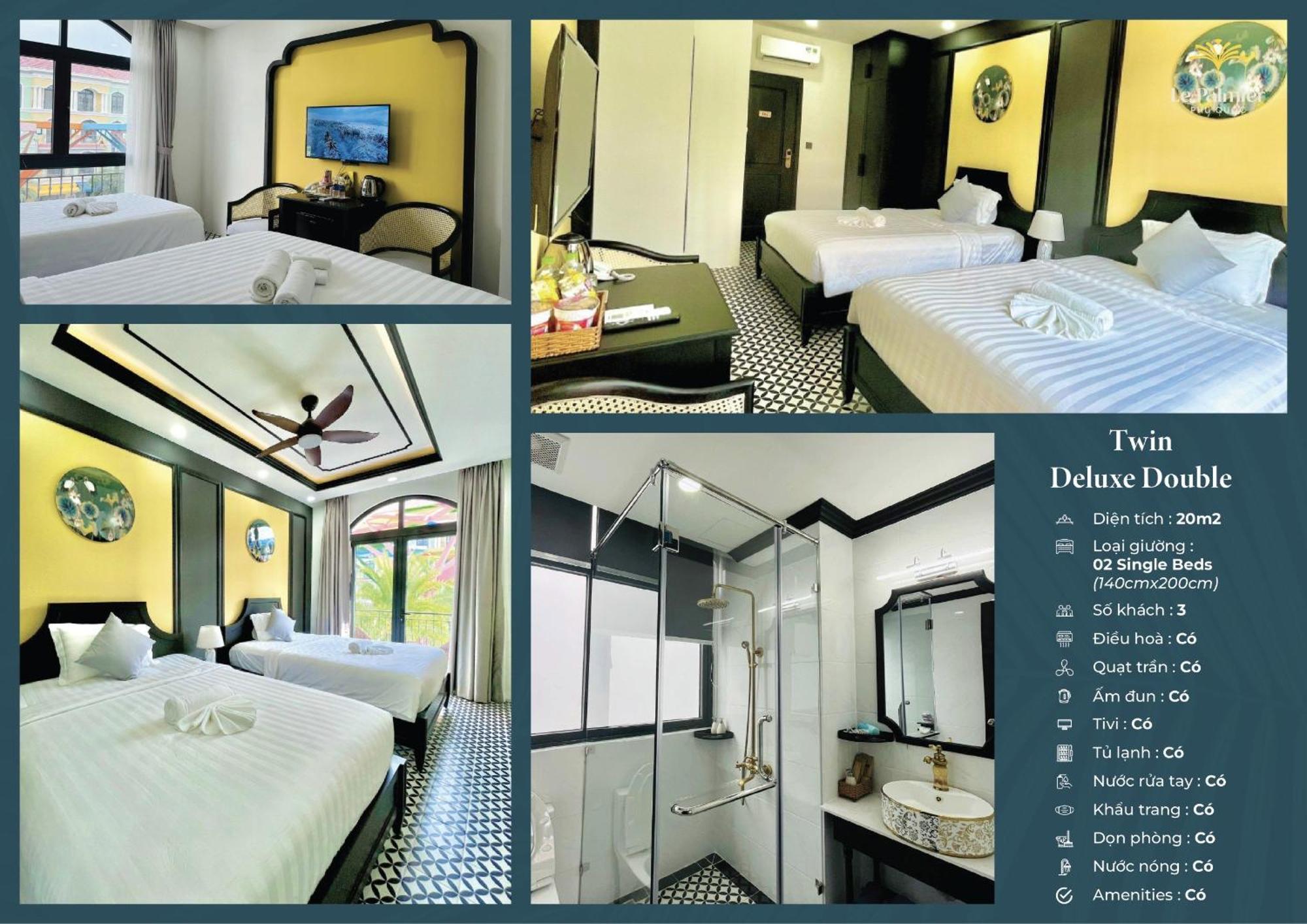 Le Palmier Phu Quoc Hotel Bagian luar foto